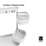 Holster Multi-Level Organizer-White/Nickel