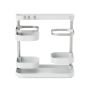 Holster Multi-Level Organizer-White/Nickel