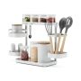 Holster Multi-Level Organizer-White/Nickel