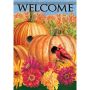 Signs Of Fall Garden Flag