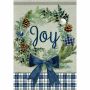 Plaid Joy Garden Flag