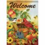 Apples And Ivy Garden Flag