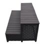 Wicker Spa Step For 84" Spas