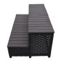 Wicker Spa Step For 86" Spas