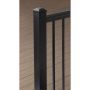 Impression Rail Express 3" x 3" x 38-1/4"Post Kit-Black