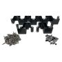 Impression Rail Express Drink Rail Clips-Black