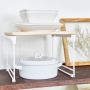 Wire & Paulownia Wood Riser
