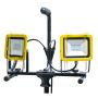 Lampe de travail DEL portative à double tête 3 400 lm avec t
