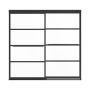 Incognito 56"-59" x 56-3/4" Shaker Sliding Tub Door