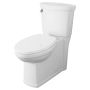 Décor White Right Height Elongated Concealed Toilet