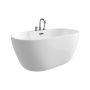 Claire 56" Freestanding White Tub