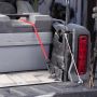 24" SlideLock Carabiner Bungee-Red