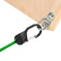 48" SlideLock Carabiner Bungee-Green