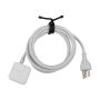 12" Black Gear Tie Reusable Rubber Twist Tie-2/Pack