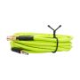 18" Black Gear Tie Reusable Rubber Twist Tie-2/Pack