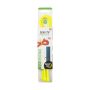 18" Neon Yellow Gear Tie Reusable Rubber Twist Tie-2/Pack