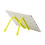 18" Neon Yellow Gear Tie Reusable Rubber Twist Tie-2/Pack