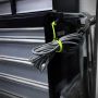 24" Neon Yellow Gear Tie Loopable Twist Tie-2/Pack