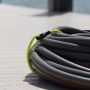 24" Neon Yellow Gear Tie Loopable Twist Tie-2/Pack
