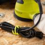12" Neon Yellow Gear Tie Loopable Twist Tie-2/Pack