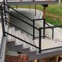 Vista Cable Rail Bottom Stair Post