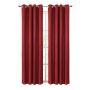 52" x 84" Adora Blackout Grommet-Red