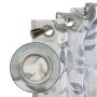 52" x 84" Alba Dolly Sheer Grommet-Floral Taupe