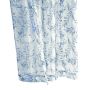 52" x 84" Jenny Sheer Botanical Print Grommet-Indigo