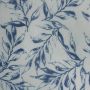 52" x 84" Jenny Sheer Botanical Print Grommet-Indigo