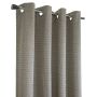52" x 84" Matthew Blackout Grommet-Linen Leaf