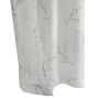 52" x 84" Rally Printed Sheer Grommet-White