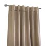 52" x 84" Mulberry Faux Raw Silk Pocket Top/Back Tab