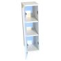9" x 30" White Thermafoil Shaker Wall Cabinet