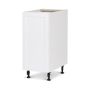 18" White Thermafoil Shaker Base Cabinet