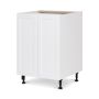 24" White Thermafoil Shaker Base Cabinet