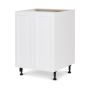 24" White Thermafoil Shaker Base Cabinet