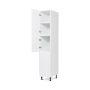 White Thermafoil Shaker Pantry Cabinet Combo