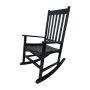 St. Andrews Porch Rocker-Black