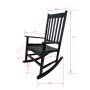 St. Andrews Porch Rocker-Black
