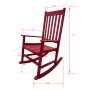 St. Andrews Porch Rocker-Red