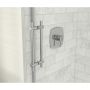 Porte de douche 8 mm Odyssey SC 57 à 59,5 x 78 po, chromé