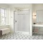 Porte de douche 8 mm Odyssey SC 57 à 59,5 x 78 po, chromé