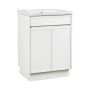Coiffeuse-lavabo Dieppe 24 po avec dessus en céramique
