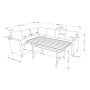Singing Sands Banquet Dining Set