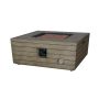 Havana 36" Square Gas Fire Pit