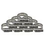 #12 All Stainless Steel Clamp-Series 87-10/Pack