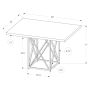 36" x 48" Dining Table