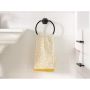 Lindor Towel Ring Matte Black