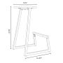 Muskoka Natural Bar Stool