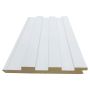 1/2" x 5-3/8" x 8" Primed MDF Slatwall Paneling